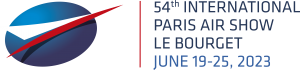 Paris Air Show logo and dates