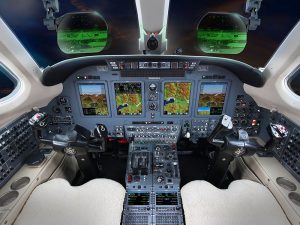 simulator cockpit view