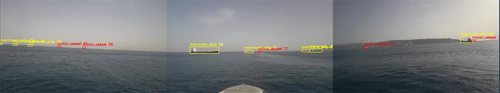 Seagull USV demonstrates 360-degrees Panoramic Video System with Automatic Target Recognition and Automatic Navigation