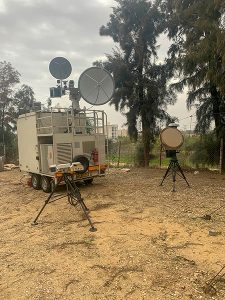 Standard mobile container with AMSTF system