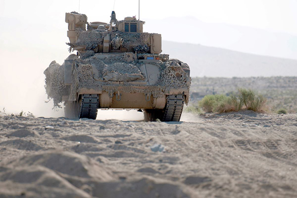 Bradley Infantry Fighting Vehicle. Photo credit: US Army