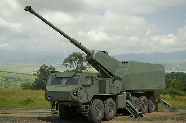 Elbit Systems SIGMA fully automatic self-propelled howitzer gun system