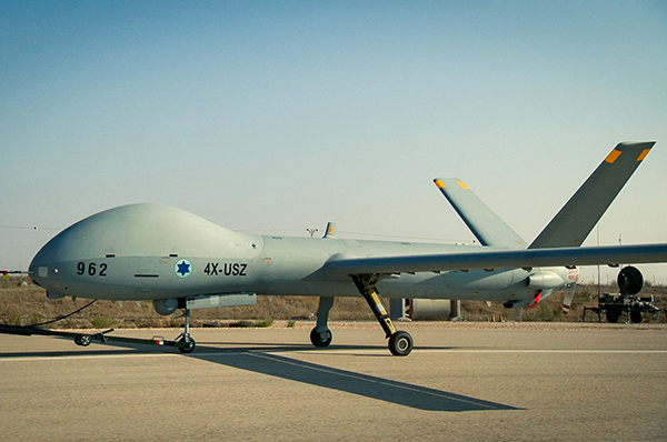 Hermes 900 in service with the IAF