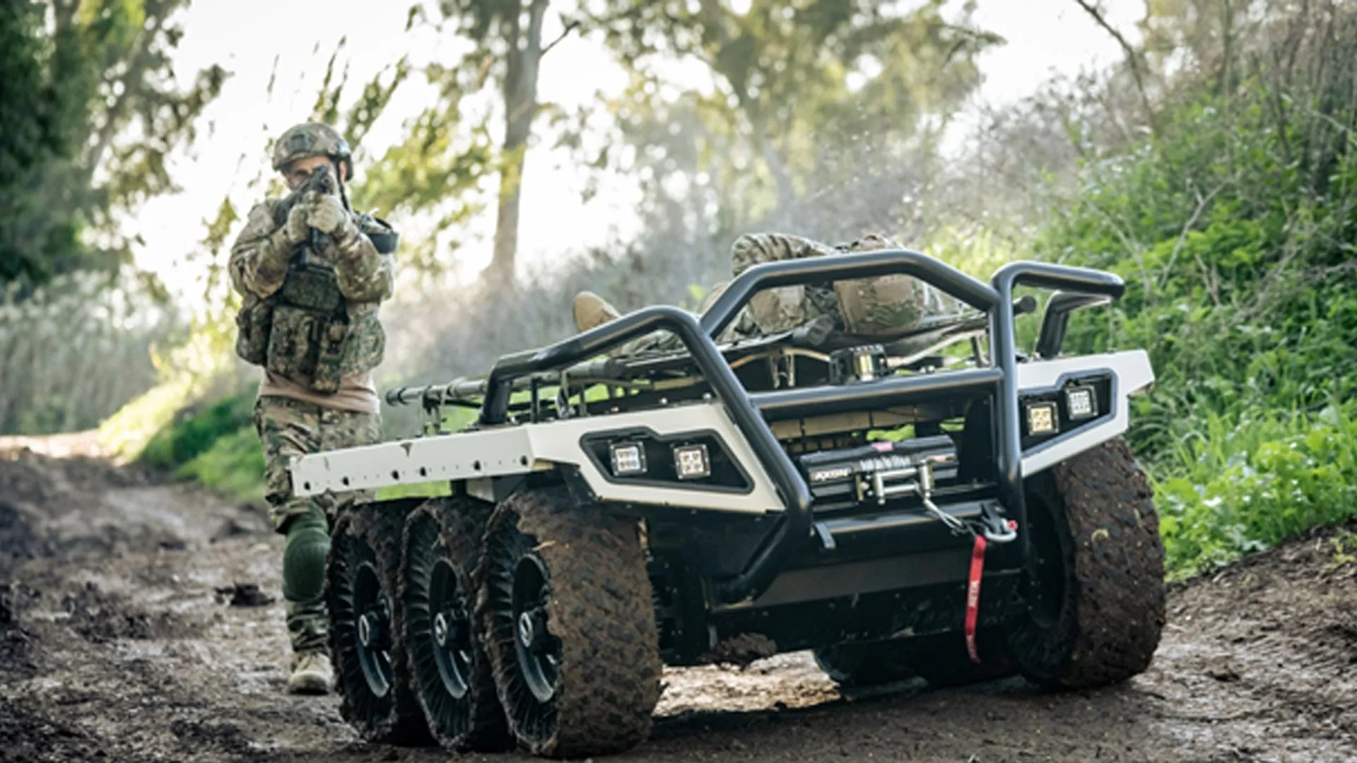 ROOK UGV border patrol