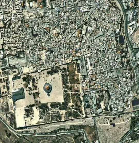 Jerusalem imaging from space