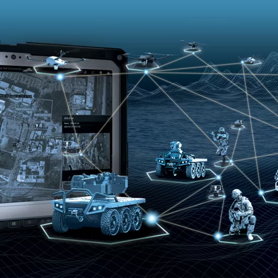 Unmanned Operating System illustration